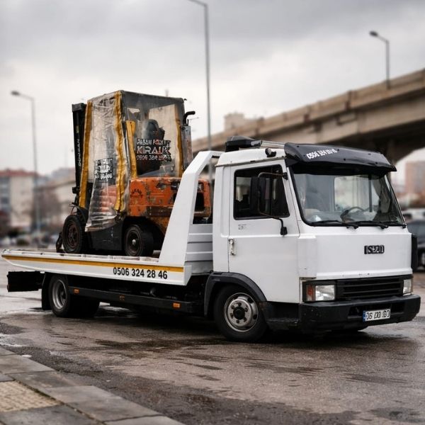 En yakın Bilkent forklift kiralama hizmetinde kullanılan forklift